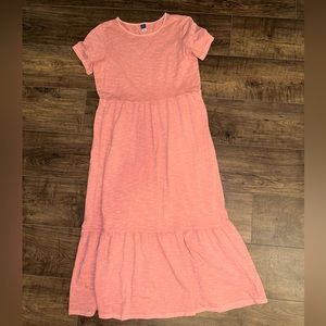 Old Navy pink maxi dress